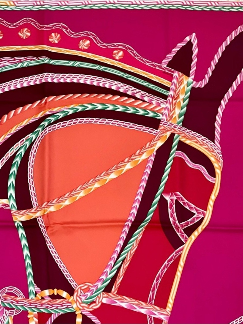 Hermes Robe du Soir Cashmere Shawl - Picture 2 of 5